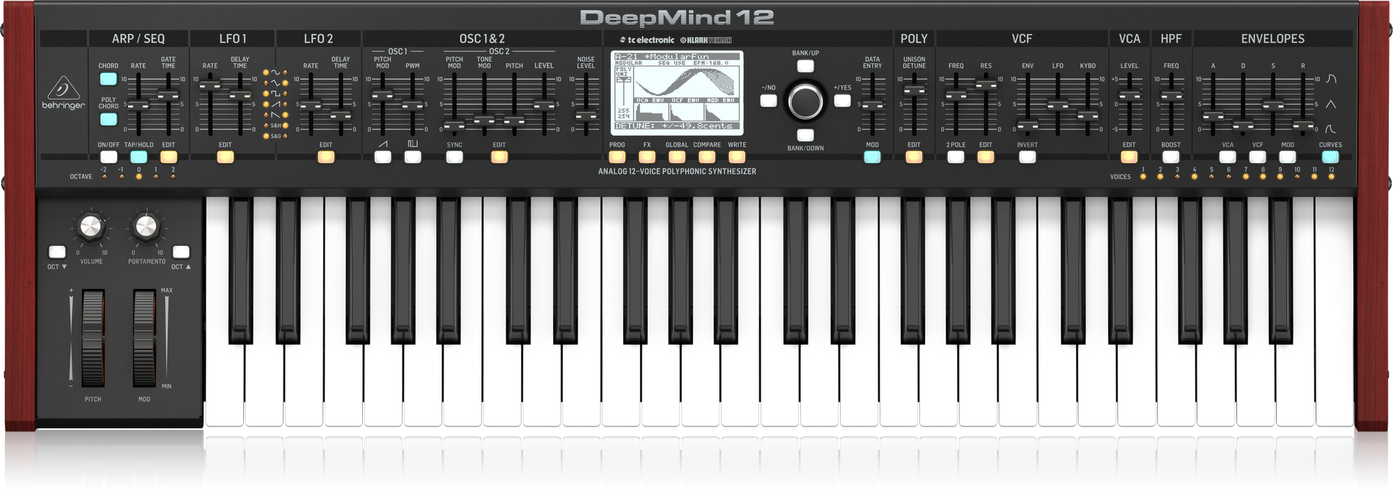Behringer Synthesizers and Samplers DEEPMIND 12